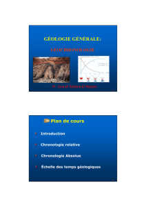 géologie générale