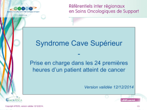 Syndrome Cave Supérieur