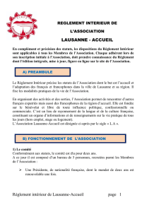 1-Règlement intérieur - Lausanne