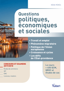 Questions politiques, économiques et sociales