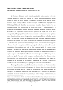 1 Entre Derrida et Deleuze, Foucault et les normes §1
