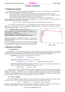 Chimie Nucleaire