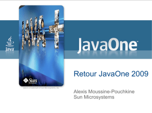 Retour JavaOne 2009 - GlassFish