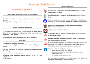 PATIENT ALKERAN (Melphalan)