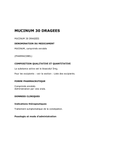 mucinum 30 dragees