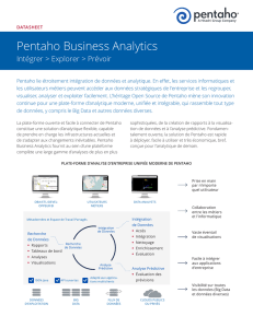 Pentaho Business Analytics