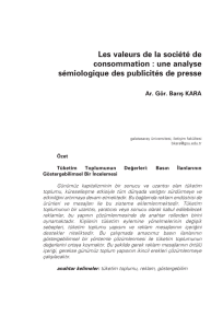 Les valeurs de la société de consommation : une analyse - ileti-ş-im