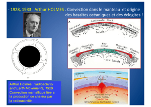 1928,!1933!:!Arthur!HOLMES!.!Convec>on!dans!le!manteau!!et