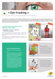 Eye-tracking - Portail Grands Comptes