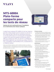 MTS-6000A Plate-forme compacte pour les tests de