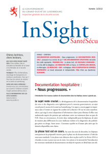 Infoletter 2013 - Ministère de la Sécurité Sociale