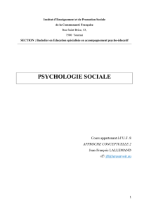 psychologie sociale