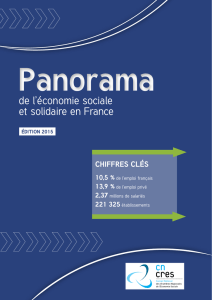 de l`&eacute;conomie sociale et solidaire en France