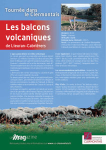 Les balcons volcaniques - Lieuran