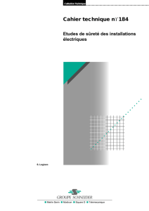 Etudes de sûreté des installations électriques