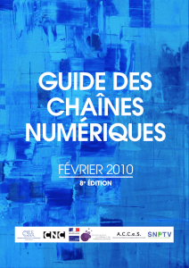 Le guide des chaines numériques 2010