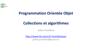 Programmation Orientée Objet Introduction à Java