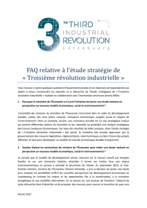 FAQ troisième révolution industrielle
