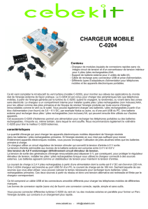 chargeur mobile c-0204