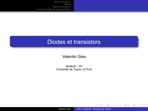 Diodes et transistors