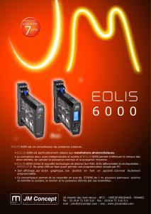 EOLIS 6000 - HVS System