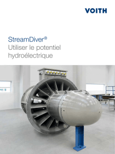 StreamDiver® Utiliser le potentiel hydroélectrique