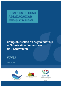 COMPTES DE L`EAU &Agrave; MADAGASCAR : WAVES