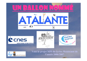 "Un ballon nommé Atalante" (pdf