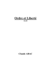 Ordre et Liberté v2.21 PDF