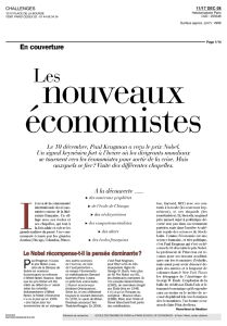 Les nouveaux économistes - Paris School of Economics