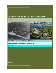 Le site du patrimoine de l`île Sainte-Hélène