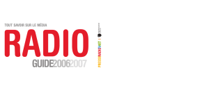 l`excellent Guide de la Radio 2007 édité par Lagardère