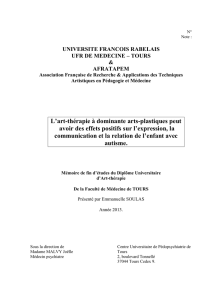 L`art-thérapie à dominante arts-plastiques peut avoir des effets