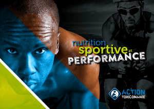 Brochure Nutrition sportive et performance