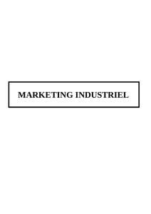 marketing industriel