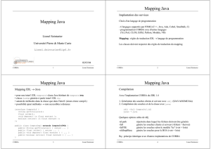 Mapping Java