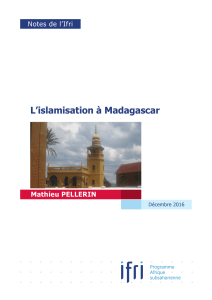 L`islamisation à Madagascar