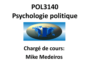 Psychologie politique