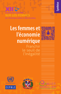 Les femmes et l`économie numérique