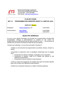 plan de cours inf-111 programmation orientée