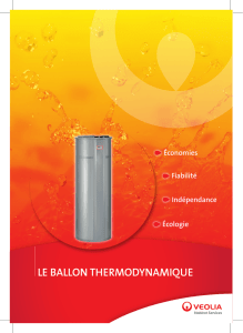 le ballon thermodynamique