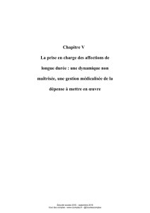 La prise en charge des affections de longue durée