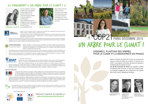 Un arbre pour le climat - Association des Maires de France