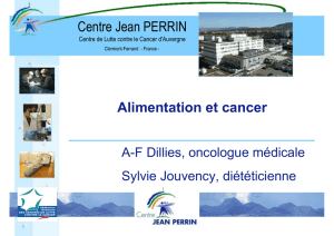 Alimentation et cancer