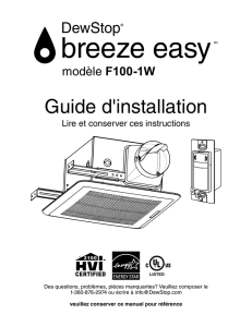 Guide d`installation
