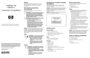onduleurs hp R3000 xr instructions d`installation