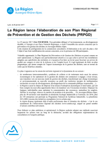 CP 01 25 Plan Régional Prévention et Gestion des Déchets