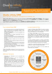 Divalto infinity CRM
