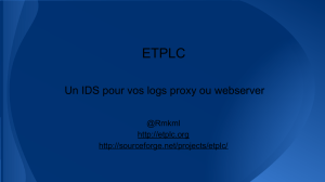 Un IDS pour vos logs proxy ou webserver