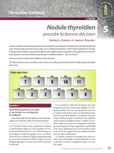 Nodule thyroïdien